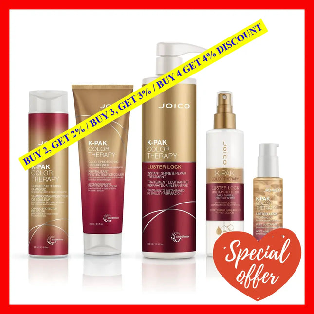 K-Pak Color Therapy Luster Lock By Joico For Unisex - 16.9 Oz Treatment