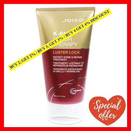 K-Pak Color Therapy Luster Lock By Joico For Unisex - 5.1 Oz Treatment