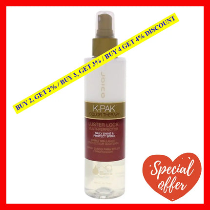 K-Pak Color Therapy Luster Lock Multi Perfector By Joico For Unisex - 6.7 Oz Hairspray