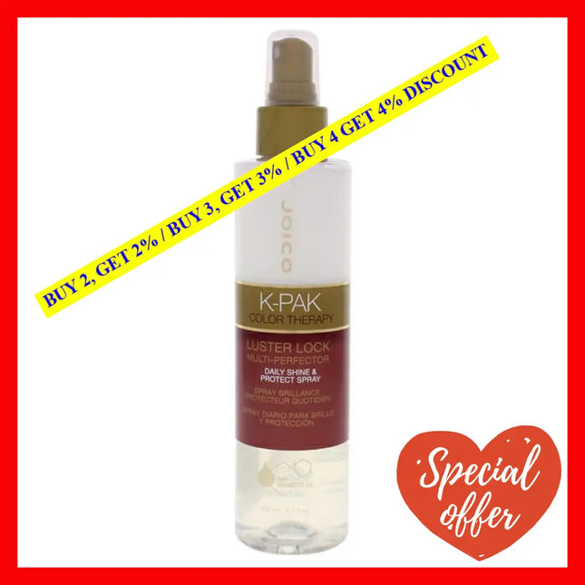 K-Pak Color Therapy Luster Lock Multi Perfector By Joico For Unisex - 6.7 Oz Hairspray