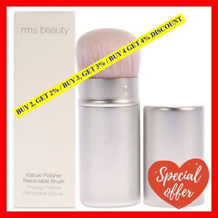 Kabuki Polisher By Rms Beauty For Women - 1 Pc Brush