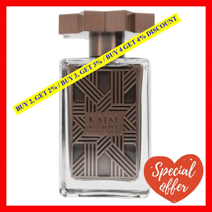 Kajal Homme For Men Eau De Parfum For 3.4 Oz / 100 Ml