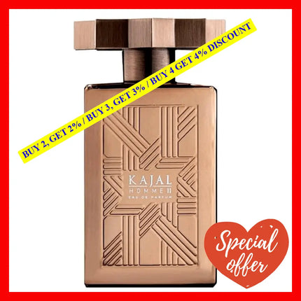 Kajal Homme Ii For Men 3.4Oz 100Ml Edp Spray