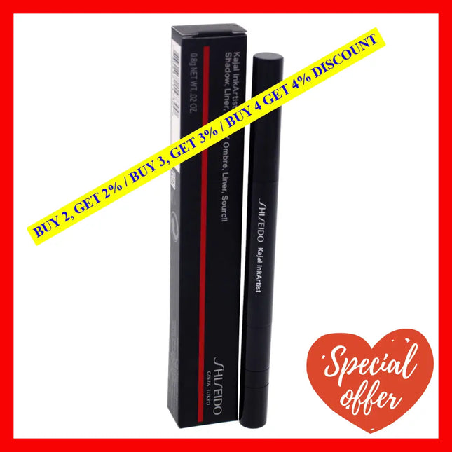 Kajal Inkartist Shadow Liner Brow - 09 Nippon Noir By Shiseido For Women 0.02 Oz Eye Pencil