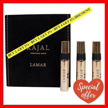 Kajal Lamar 3 X 0.17 Oz / 5 Ml Eau De Parfum Unisex