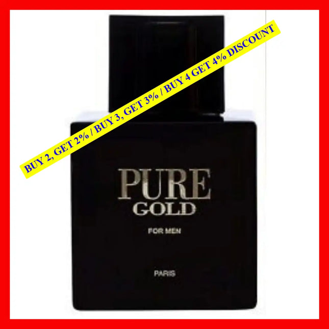 Karen Low Pure Gold Eau De Toiletteand For Men 3.4 Oz / 100 Ml