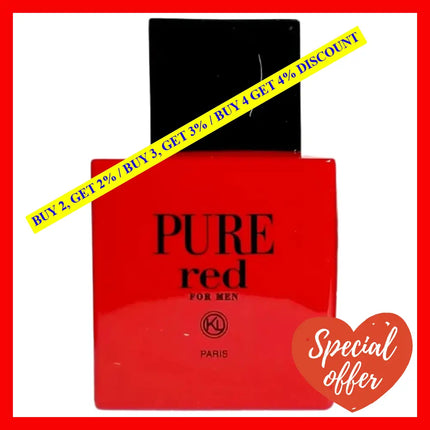 Karen Low Pure Red Eau De Toiletteand For Women 3.4 Oz / 100 Ml