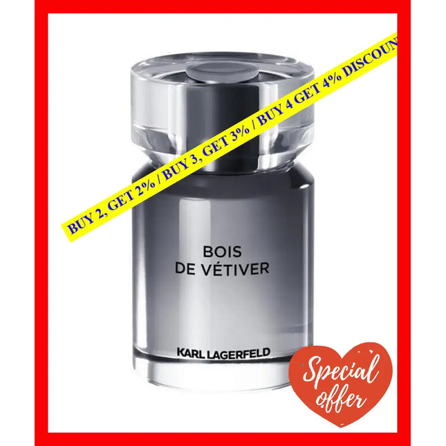 Karl Lagerfeld Bois De Vetiver Edt Spray 50 Ml - 3386460087285