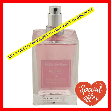 Kashan Rose By The Different Company For Women - 3 Oz Edt Spray (Tester)