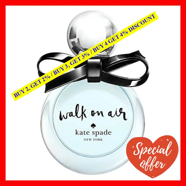 Kate Spade Walk On Air Eau De Parfum For Women 3.4 Oz / 100 Ml