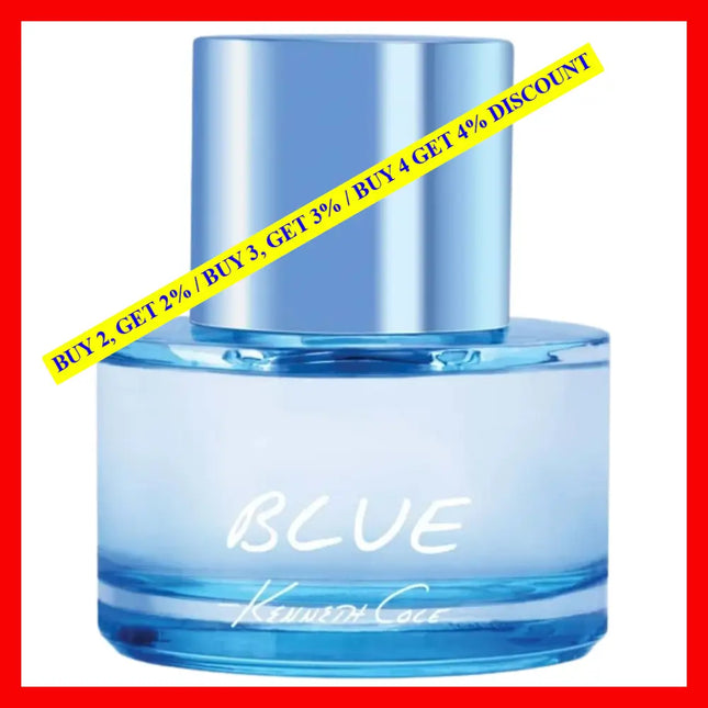 Kenneth Cole Blue Eau De Toiletteand For Men 3.4 Oz / 100 Ml