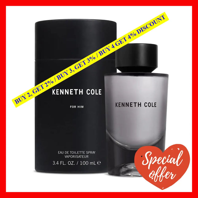 Kenneth Cole By For Men - 3.4 Oz Edt Spray