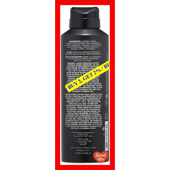 Kenneth Cole Rsvp By For Men - 6 Oz Body Spray