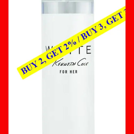 Kenneth Cole White By For Women - 8 Oz Fragrance Mist