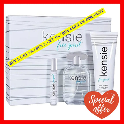 Kensie Free Spirit 3 Piece Gift Set For Women