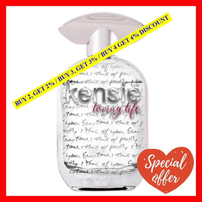 Kensie Loving Life Eau De Parfum For Women 1.7 Oz / 50 Ml