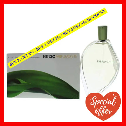 Kenzo Dete By For Women - 2.5 Oz Edp Spray