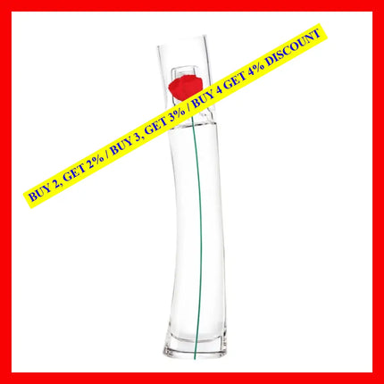 Kenzo Flower Eau De Parfum For Women 3.3 Oz / 100 Ml