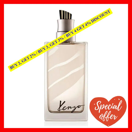 Kenzo Jungle Homme 3.4 Oz / 100 Ml Eau De Toilette For Men