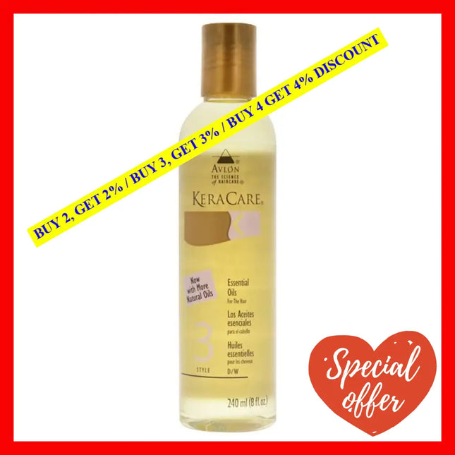 Keracare Essential Oils By Avlon For Unisex - 8 Oz Oil