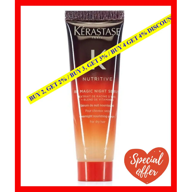 Kerastase Nutritive 8H Magic Night Serum 1Oz 30Ml - 3474637049478