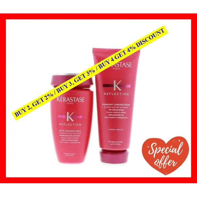 Kerastase Reflection Bain Chromatique 8.5 Oz Fondant 6.8 Set