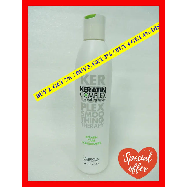 Keratin Care Smoothing Conditioner By Complex For Unisex - 13.5 Oz