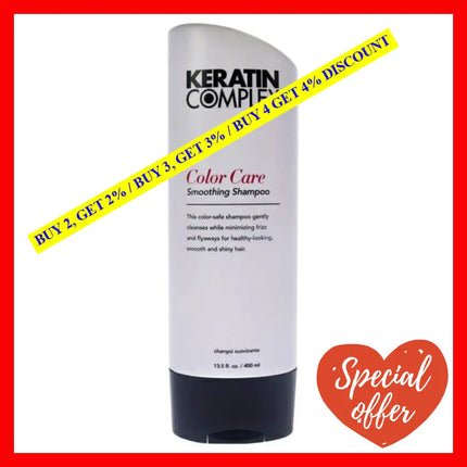 Keratin Color Care Smoothing Shampoo By Complex For Unisex - 13.5 Oz