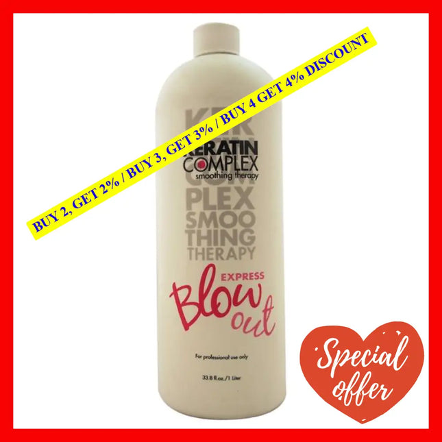 Keratin Complex Smoothing Therapy Express Blowout By For Unisex - 33.8 Oz Treatment