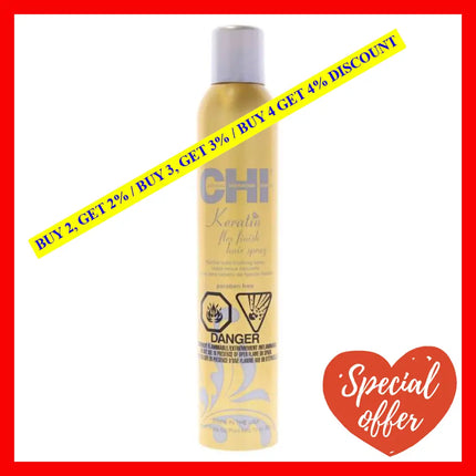 Keratin Flex Finish Hairspray By Chi For Unisex - 10 Oz Hair Spray