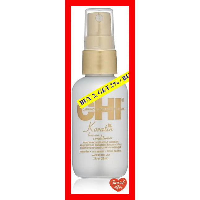 Keratin Leave-In Conditioner By Chi For Unisex - 2 Oz