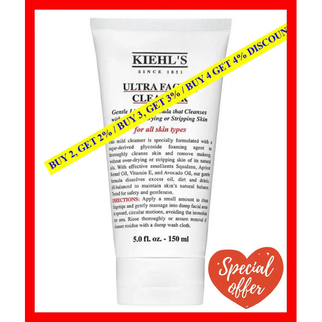 Kiehls Ultra Facial Cleanser 150Ml - 3605970024192