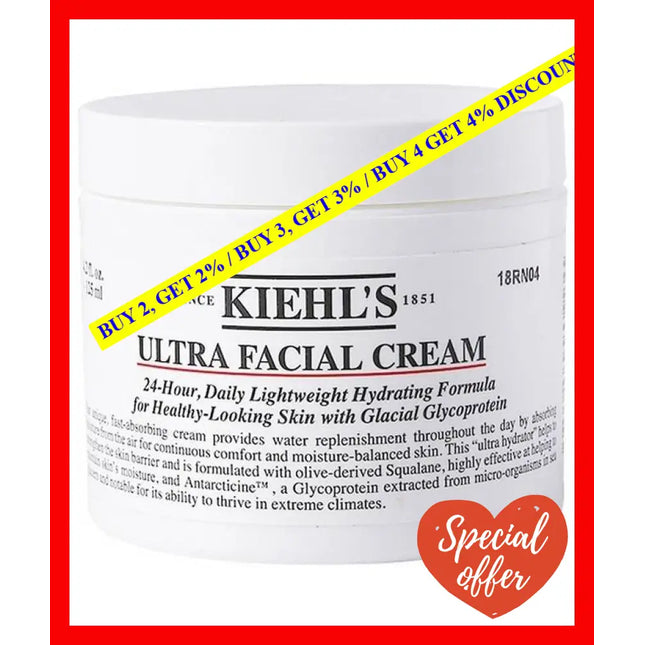 Kiehl’s Ultra Facial Cream 125Ml - 3605975028799