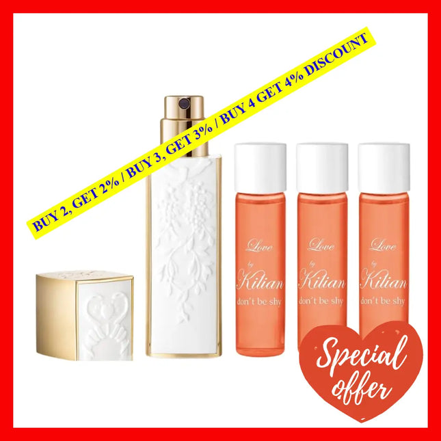 Kilian Love Don’t Be Shy 4 Pieces Travel Set For Women