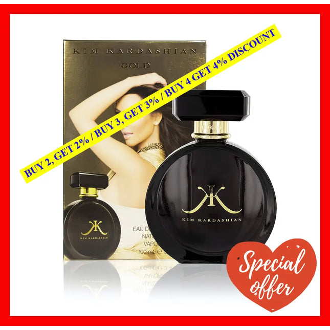 Kim Kardashian Gold By For Women - 3.4 Oz Edp Spray