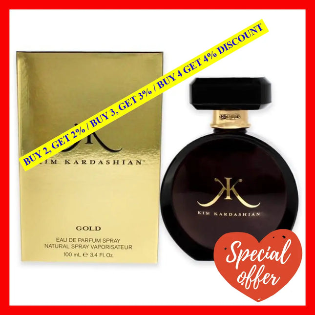 Kim Kardashian Gold By For Women - 3.4 Oz Edp Spray