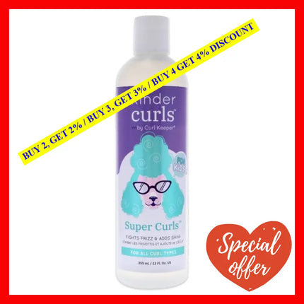 Kinder Curls Super Styler By Curl Keeper For Unisex - 12 Oz Oil
