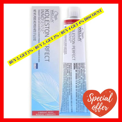 Koleston Perfect Innosense Permanent Creme Hair Color - 10 95 Lightest Blonde-Cendre Red Violet By
