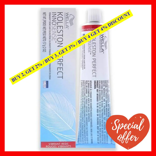 Koleston Perfect Innosense Permanent Creme Hair Color - 10 95 Lightest Blonde-Cendre Red Violet By