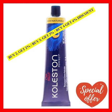 Koleston Perfect Permanent Creme Hair Color - 10 97 Lightest Blonde-Cendre Brown By Wella For