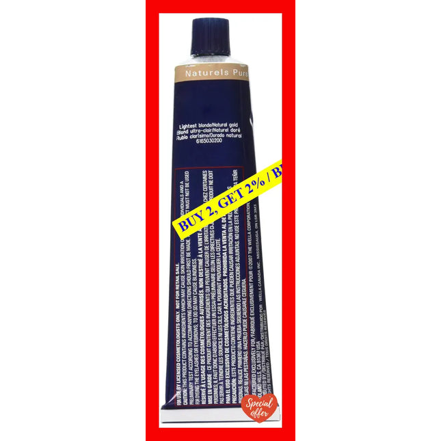 Koleston Perfect Permanent Creme Hair Color - 55 0 Intense Light Brown-Natural By Wella For Unisex