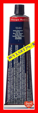 Koleston Perfect Permanent Creme Hair Color - 55 44 Intense Light Brown-Red Red By Wella For Unisex