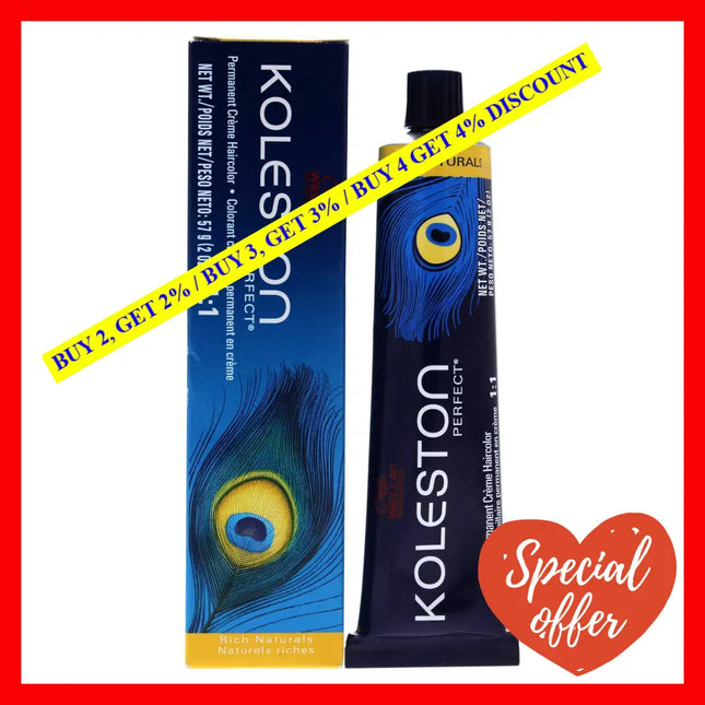 Koleston Perfect Permanent Creme Hair Color - 8 97 Light Blonde-Cendre Brown By Wella For Unisex 2