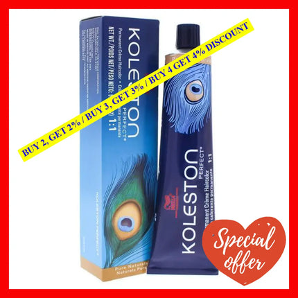 Koleston Perfect Permanent Creme Hair Color - 9 03 Very Light Blonde-Natural Gold By Wella For