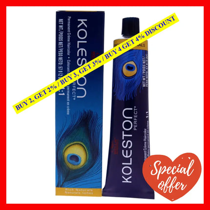 Koleston Perfect Permanent Creme Hair Color - 9 81 Very Light Blonde-Pearl Ash By Wella For Unisex