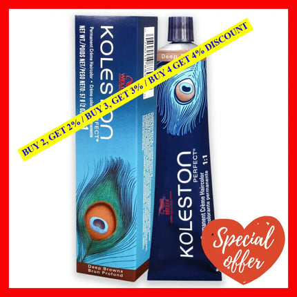 Koleston Perfect Permanent Creme Haircolor - 7 Medium Blonde-Brown By Wella For Unisex 2 Oz Hair