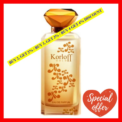 Korloff Gold 88Ml Eau De Parfum Spray
