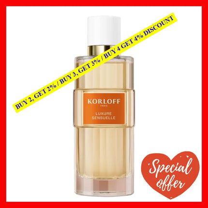 Korloff Luxure Sensuelle Eau De Parfum Spray 3.4Oz - 100Ml