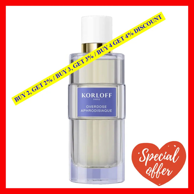 Korloff Overdose Aphrodisiaque Eau De Parfum Spray 3.4Oz - 100Ml