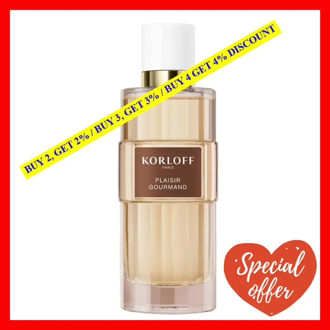 Korloff Plaisir Gourmand Eau De Parfum Spray 3.4Oz - 100Ml